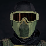 HK Army BSX Shield Mesh Mask - Airsoft Gitter Maske - Oliv