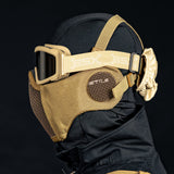 HK Army BSX Shield Mesh Mask - Airsoft Gitter Maske - Tan