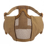 HK Army BSX Shield Mesh Mask - Airsoft Gitter Maske - Tan