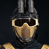 HK Army BSX Shield Mesh Mask - Airsoft Gitter Maske - Tan