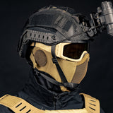 HK Army BSX Shield Mesh Mask - Airsoft Gitter Maske - Tan