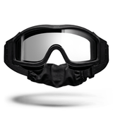HK Army Hostile - BSX Tango Airsoft Goggle / Brille mit thermal Glas clear - Black