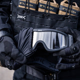 HK Army Hostile - BSX Tango Airsoft Goggle / Brille mit 3 Stück thermal Gläsern - Black