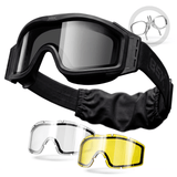 HK Army Hostile - BSX Tango Airsoft Goggle / Brille mit 3 Stück thermal Gläsern - Black