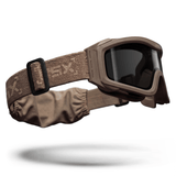 HK Army Hostile - BSX Tango Airsoft Goggle / Brille mit 3 Stück thermal Gläsern - Tan