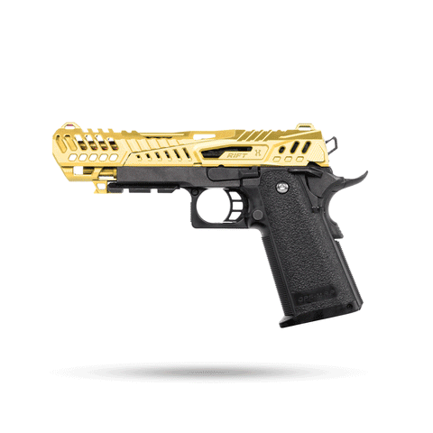 Hk Army - Hostile Airsoft - AWS - RIFT Split Slide Hi Capa - Gold