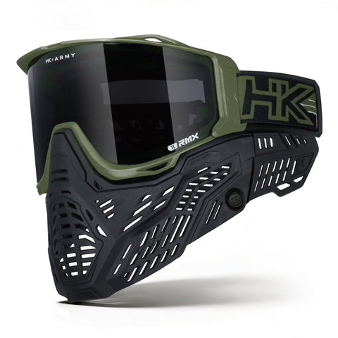 HK Army RMX Goggle System - neue Paintballmaske von HK Army - Olive