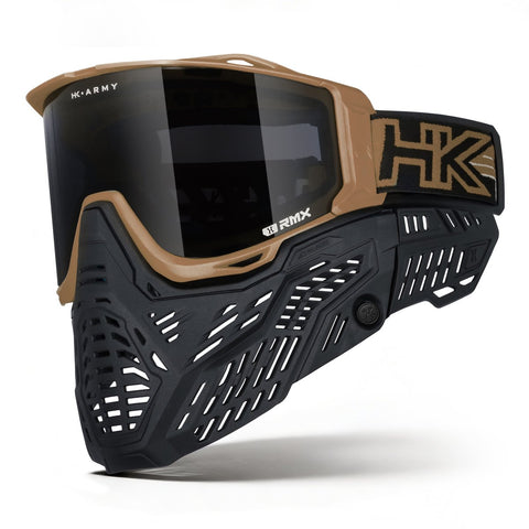 HK Army RMX Goggle System - neue Paintballmaske von HK Army -  Tan