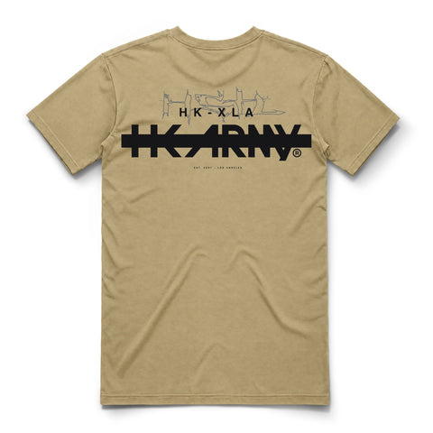 HK Army T-Shirt - District Khaki - Paintball Baumwoll Shirt