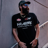 HK Army T-Shirt - Deathmark black - Paintball and leisure shirt
