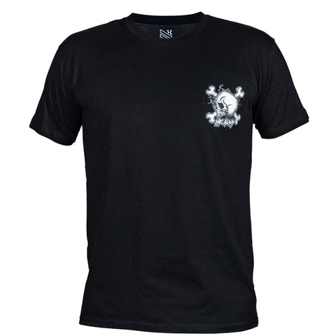 HK Army T-Shirt - Crossbones black - Paintball und Freizeit Shirt