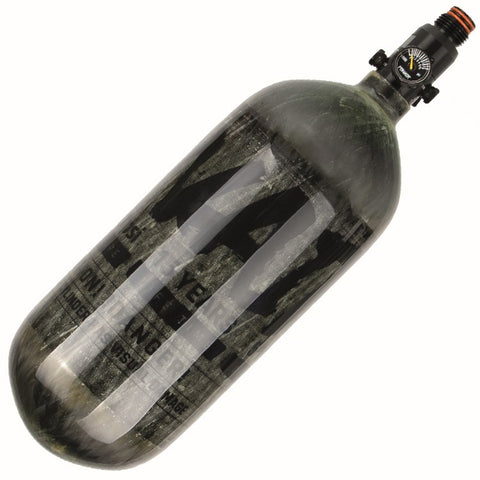 PowAir Carbon Serie HP System - 1.5 Liter 300 Bar Paintball oder Airsoft Luftflasche