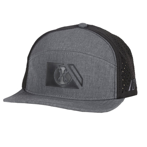 HK Army Cap -  Field Snapback Hat - Charcoal