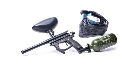 New Legion RIOT 2 paintball marker savings package with protective mask - complete for entry