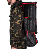 HK Army Expand Paintball Gear Bag - Backpacker Shroud black/red