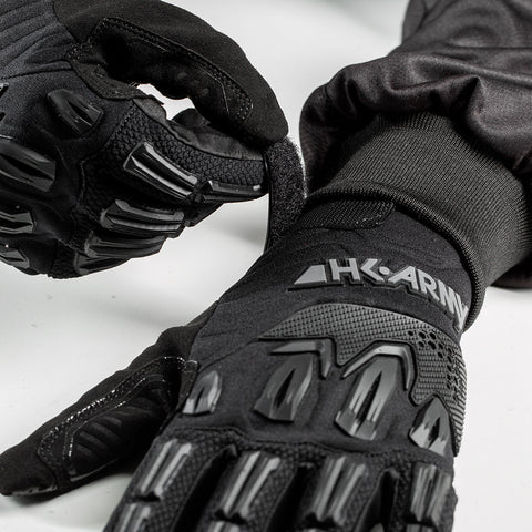 Gants De Paintball HK Army Hardline Armored Doigt Complet Blackout – LARGE | Impact Proshop Gants De Paintball HK Army Hardline Armored Doigt Complet Blackout – LARGE | Impact Proshop