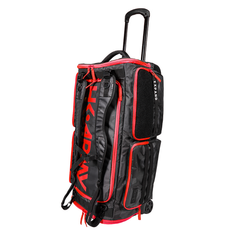 HK Army 76 Liter Expand Roller Gear Bag Paintball Bag - Color Shroud Red