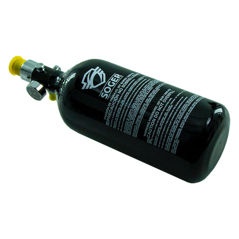 Soger Paintball HP System / Luftflasche 0,8 Liter 200 Bar - preiswert und gut